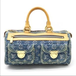 Y2K Denim Louis Vuitton NEO Speedy